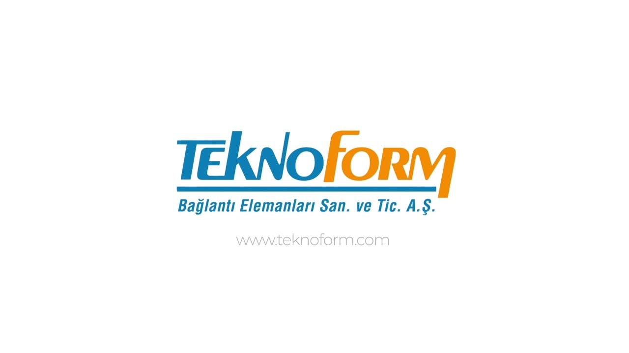 Teknoform Bağlantı Elemanları Tanıtım Filmi 2024 - Teknoform Fasteners Introduction Film 2024