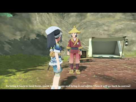 How to change Shaymin to sky form and back in Pokemon Legends arceus