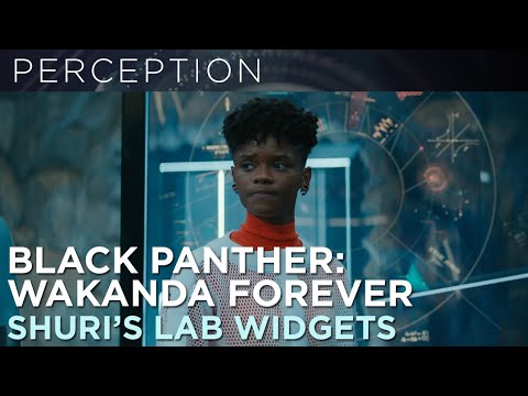 Shuri's Lab UI Widgets In Depth Look