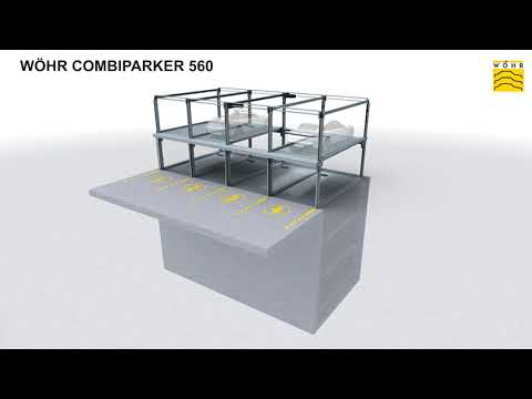 Solution de stationnement automatisée à optimisation maximale de surface WÖHR - Combiparker 560_6