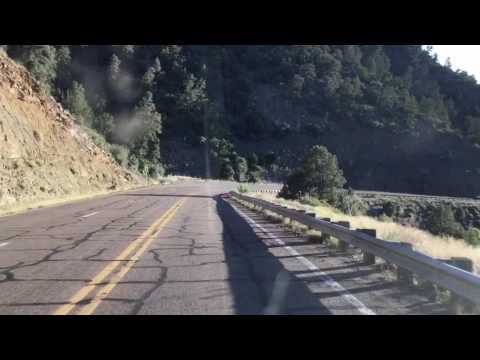 simple way on how not to burn up your brakes driving downhill in the salt river canyon