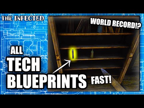 Find ALL TECH BLUEPRINTS in First 2 Days | Part 1 | The Infected Gameplay