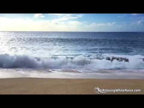 Ocean Waves Relaxation 10 Hours - Soothing Waves Crashing on Beach - White Noise for Sleep