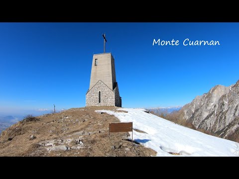 Salita alla chiesa del Redentore - monte Cuarnan (UD)