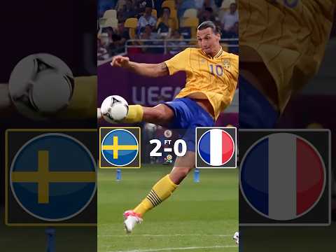 Zlatan Ibrahimovic Spectacular Volley Goal | Sweden vs France 2-0 | EURO 2012
