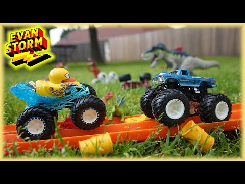 MAX-D's Monster Jam Truck Scavenger Hunt  Kids Adventure