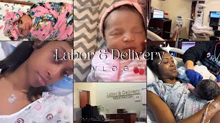 Labor & Delivery Vlog | I got induced * my baby girl is finally here 💗