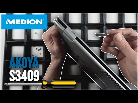 Medion Akoya S3409 von Innen – tauschen, wechseln, erweitern - Tutorial