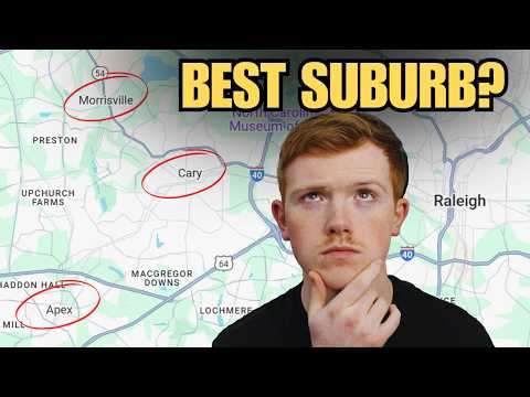 Morrisville vs. Cary vs. Apex NC: Which Raleigh Suburb is BEST?
