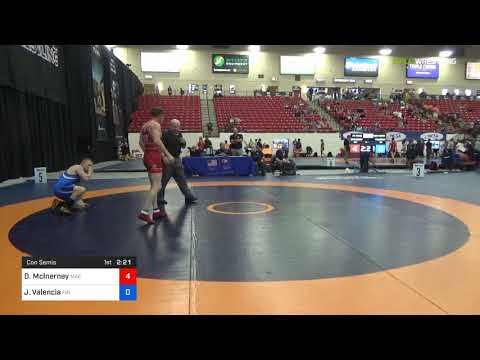 2018 Marine Corps US Open/Masters D Freestyle 70 Con Semis - Dennis McInerney (Mac ) Vs. Jerry Val