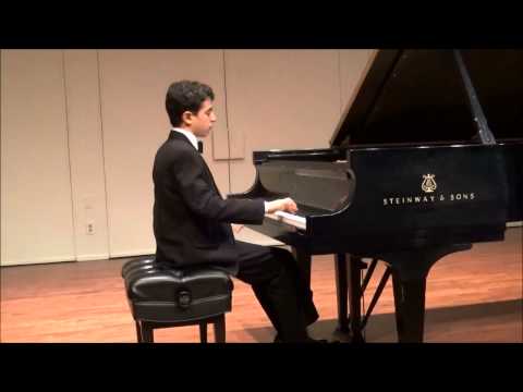 Benjamin Krasner plays W. A. Mozart, Sonata in Bb Major, K. 333, I. Allegro