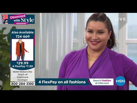 IMAN Global Chic Sleeveless DrapeFront Top