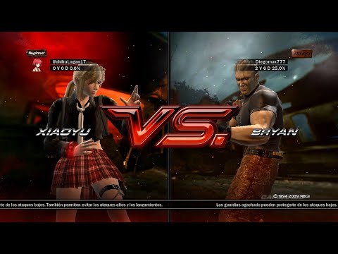 Xiaoyu vs Bryan - Tekken 6 ( Uchiha x24 ) Gameplay Online  PS3