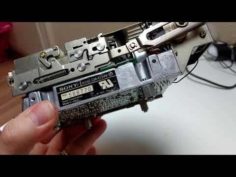 Apple Lisa 2/5 Floppy Drive Laufwerk quick test