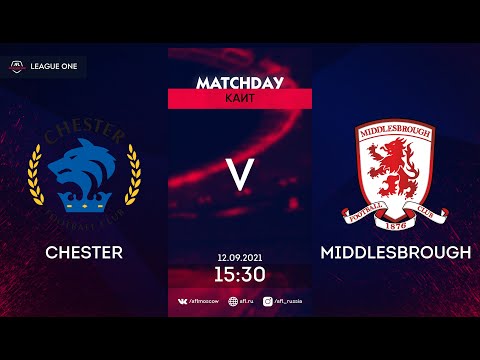 AFL21. England. League One. Day 12. Chester - Middlesbrough