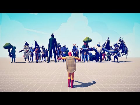 NEW SAITAMA ONE PUNCH MAN vs ALL GIANTS | TABS BIG FIGHT | Totally Accurate Battle Simulator