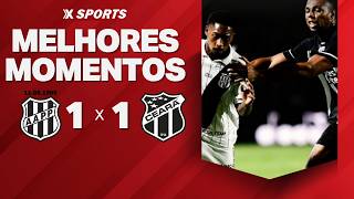 PONTE PRETA 1 X 1 CEARÁ - MELHORES MOMENTOS - SÉRIE B