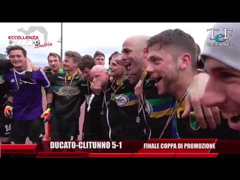 DUCATO-CLITUNNO 5-1 FINALE COPPA DI PROMOZIONE UMBRA