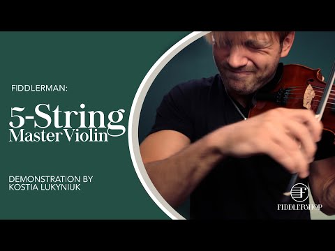 Fiddlerman 5-String Master Violin with Kostia