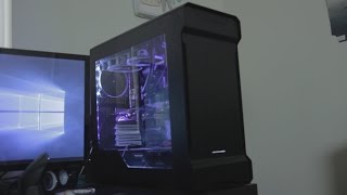 Black Ice Build Log 2 (Case lighting and Fans!)
