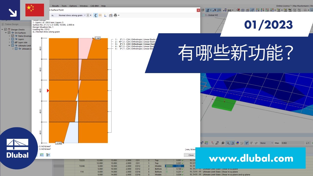 WIN | 01/2023 - RFEM 6 和 RSTAB 9 中有哪些新功能？