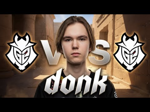 donk vs G2 😈 | Map 1 ANUBIS | CS2 Pro Match