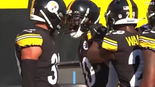 Cameron Sutton picks off Nick Boyle  | Steelers vs lions