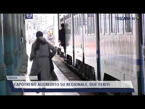 2021-05-24 FIRENZE - CAPOTRENO AGGREDITO SU REGIONALE, DUE FERITI