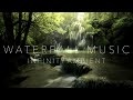 RELAXING MUSIC With Waterfall Sound