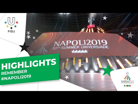 Emotions of the 30th Summer Universiade in #Napoli2019