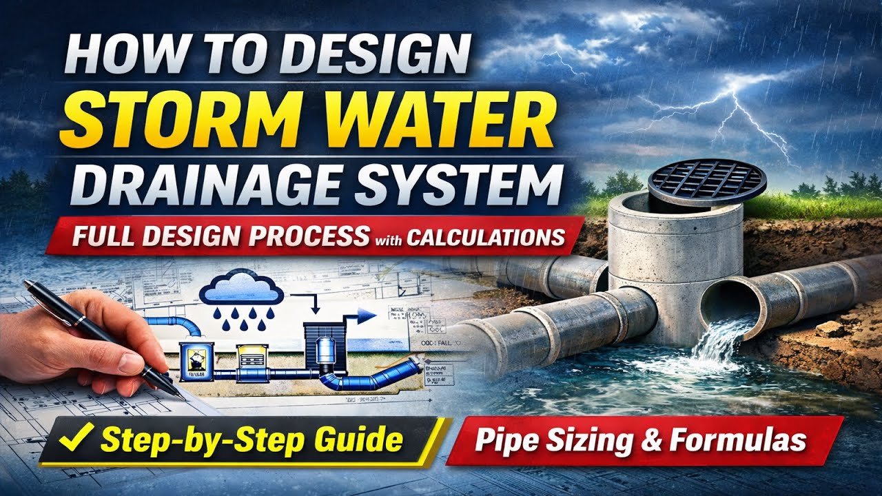 How to Design Storm Water Drainage System_ Full Design Process with Calculations