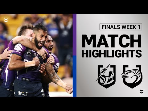 NRL Highlights | Storm v Eels | Finals Week 1 | Telstra Premiership | NRL
