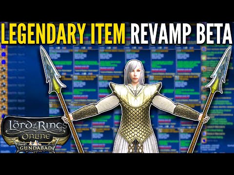 LOTRO: LI Revamp Beta Overview & First Impressions on New Legendary Items System