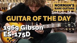 Video thumbnail for Guitar of the Day: 1969 Gibson ES-175D Sunburst | Norman's Rare Guitars by Normans Rare Guitars