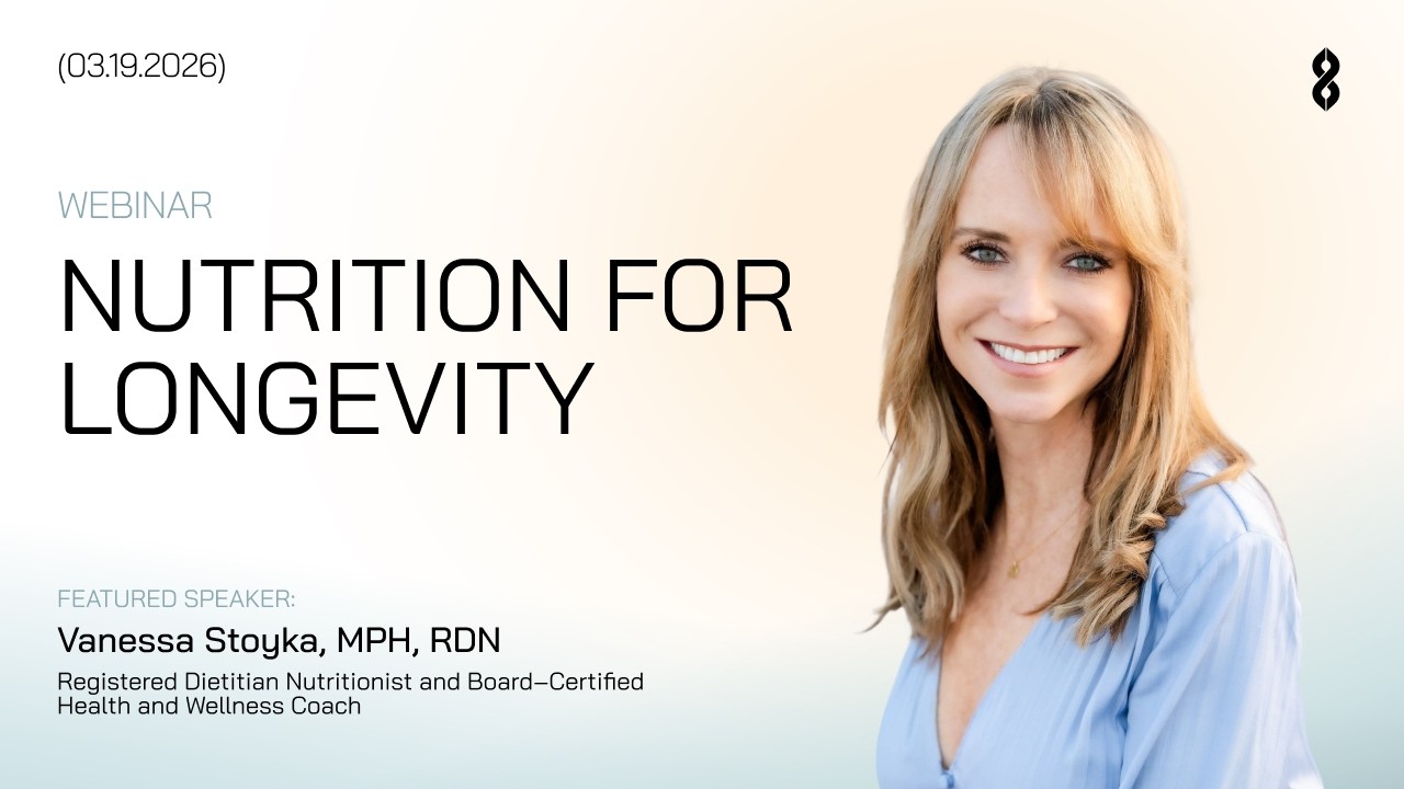 Nutrition for Longevity with Vanessa Stoyka, MPH, RDN