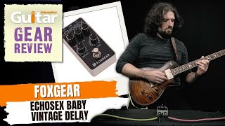 Video thumbnail for Foxgear Echosex Baby Vintage Delay | Guitar Interactive | Review by Guitar Interactive Magazine