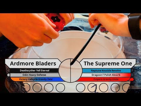 WBO Beyblade Tournament Battle: Ardmore Bladers vs The Supreme One - Beyblade East Part 2 TOP 8