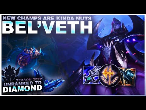 BEL'VETH IS KINDA NUTS... - Unranked to Diamond | League of Legends