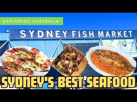 Sydney's BEST Seafood at Sydney Fish Market | Australia's Largest Seafood Market - Cooked on Spot !