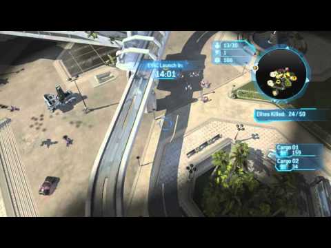 Halo Wars Mission 4- Arcadia City (No Commentary)