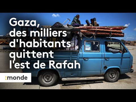 Guerre entre le Hamas et Israël : des milliers d’habitants contraints de quitter l’est de Rafah