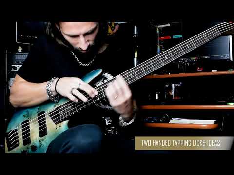 2 handed Tapping for Bass - Licks and Fun
