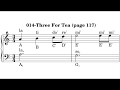 014-Three For Tea (page 117) music sheet