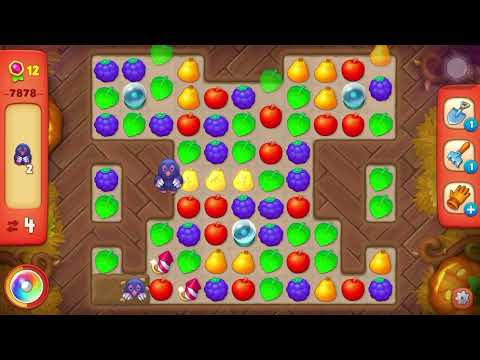 Gardenscapes Level 7878 (Hard Level)