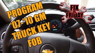Program Keyless Entry 2008 Chevrolet Suburban/Tahoe