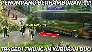 Download lagu DUA KALI GAGAL!! SEMUA PENUMPANG PANIK DAN BERGEGAS KELUAR, BUS ALS 137 GASRUK DI TIKUNGAN PATAH mp3