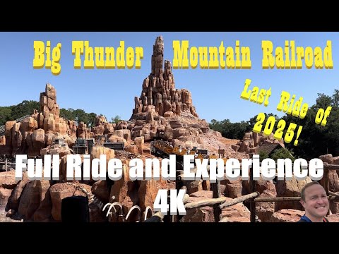 Big Thunder Mountain Railroad | Last Ever Full Ride 2025 | Magic Kingdom | Walt Disney World | 4K