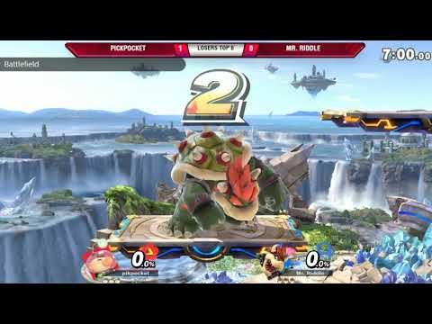 VS Weekly 4/4/19 - Losers Qtrs - CSM | PikPocket (Olimar) vs Mr. Riddle (ZSS/Bowser) - SSBU