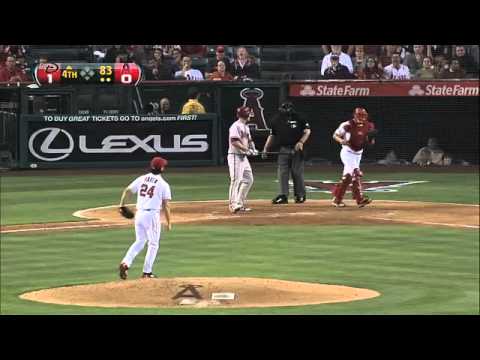 2012/06/15 Haren's five strikeouts