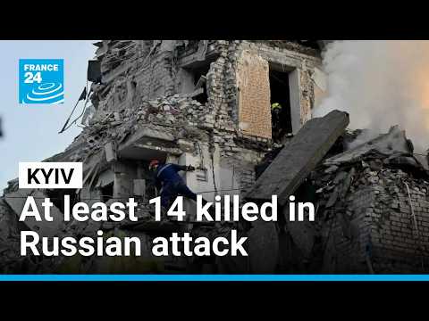 At least 14 killed in Kyiv after second massive Russian attack